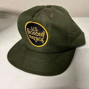 Vintage US border patrol snapback hat
